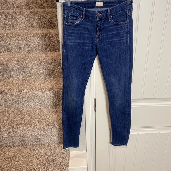 MOTHER The Looker Skinny Jeans Flowers from the Storm - Picture 4 of 12